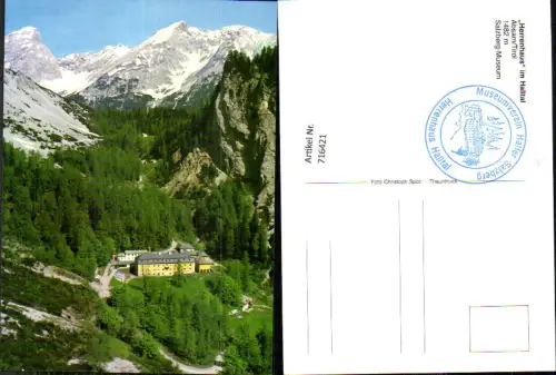 716421 Absam Tirol Herrenhaus im Halltal Salzberg-Museum