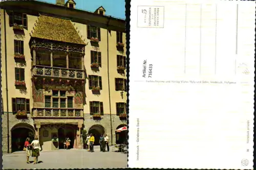 716433 Innsbruck Goldenes Dachl
