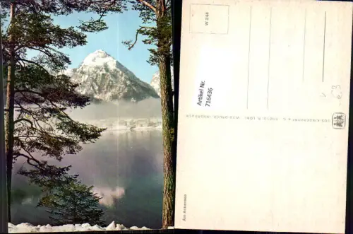 716436 Am Achensee Winterstimmung Pertisau Eben Maurach pub SOS Kinderdorf W3/68