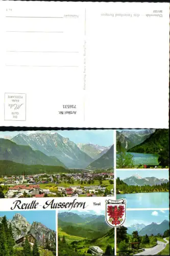 716531 Mehrbild AK Reutte Außerfern Ansichten Berghütte Plansee