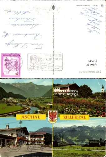 716549 Mehrbild AK Aschau im Zillertal Ansichten