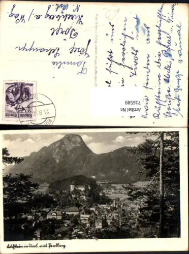 716589 Foto AK Kufstein in Tirol mit Pendling Stempel