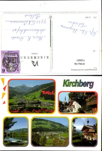 716607 Mehrbild AK Kirchberg in Tirol Ansichten