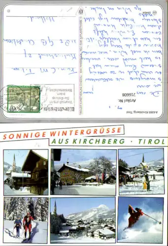 716608 Mehrbild AK Kirchberg in Tirol Ansichten im Winter Wintersport