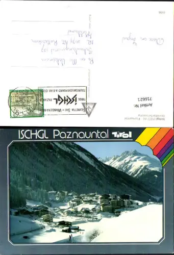 716621 Ischgl Paznauntal Silvretta-Schiarena Ortsansicht