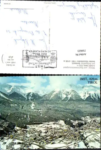 716623 Imst Tirol Winteransicht pub Alpine Luftbild FÖ 65358