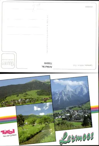 716649 Mehrbild AK Lermoos Tirol Ansichten