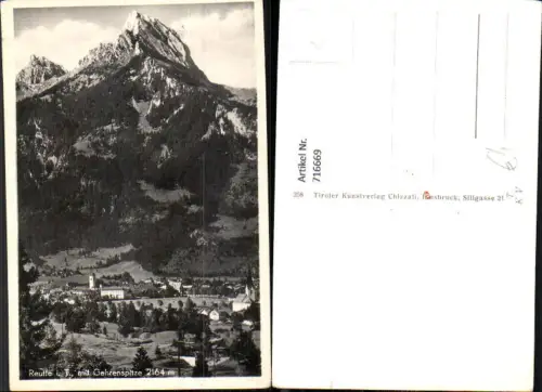 716669 Reutte mit Gehrenspitze