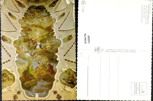 716689 Kirchbichl Tirol Pfarrkirche Deckenfresko Krönung d. Gottesmutter