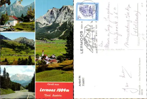 716692 Mehrbild AK Lermoos Ansichten