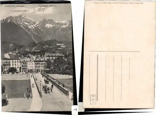 60226,Innsbruck Innbrücke Partie um 1905