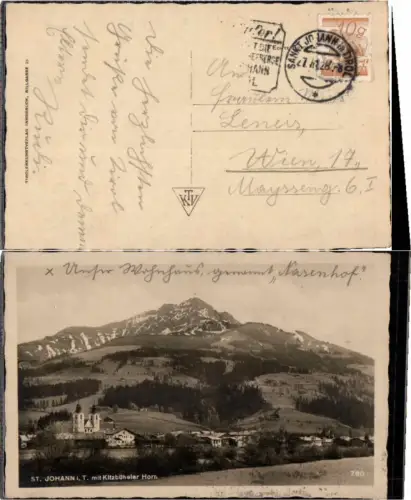 60229,St Johann in Tirol Kitzbühler Horn 1927