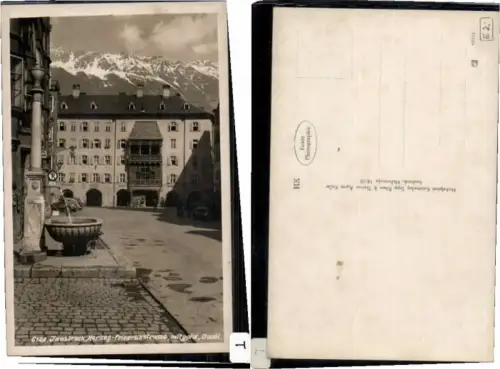 60257,Innsbruck Herzog Friedrichstrasse Goldenes dachl