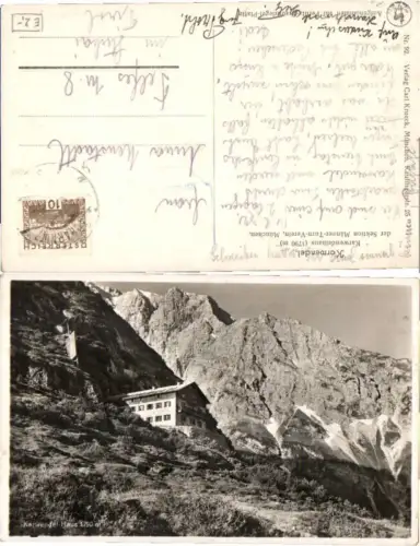 63854,Karwendelhaus bei Scharnitz 1930