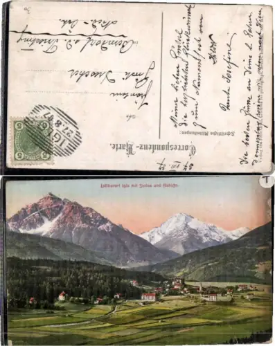 64915,Igls bei Innsbruck m. Serles habicht 1907