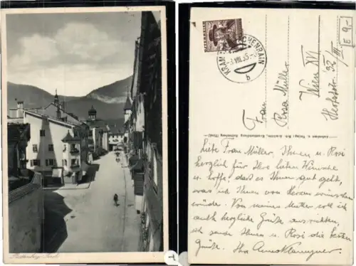 65131,Rattenberg in Tirol Gasthaus Partie 1935