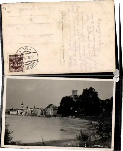 65460,Rattenberg Partie am Ufer 1935