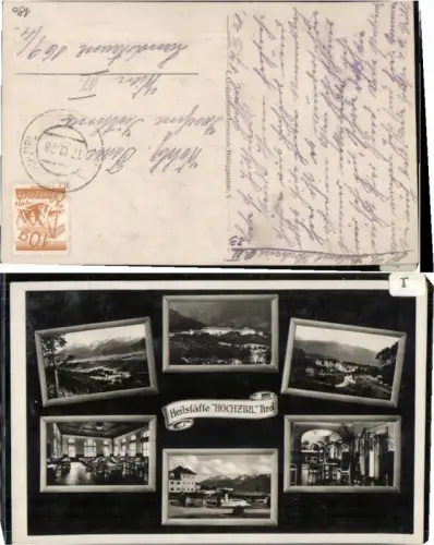 65509,Hochzirl Zirl Mehrbildkarte 1928