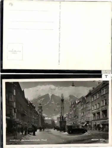 65537,Innsbruck Maria Theresienstrasse Oldtimer Winter