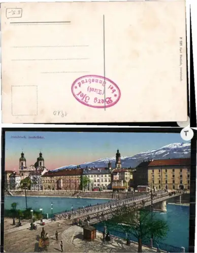 65567,Innsbruck Partie Innbrücke pub Redlich F181