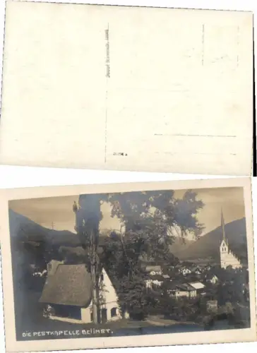 66283,Fotokarte Pestkapelle bei Imst 1925