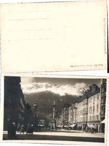 67753,Fotokarte Innsbruck Maria Theresienstrasse 1920