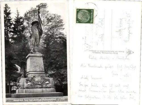 67766,Innsbruck Berg Isel Andreas Hofer Denkmal 1940