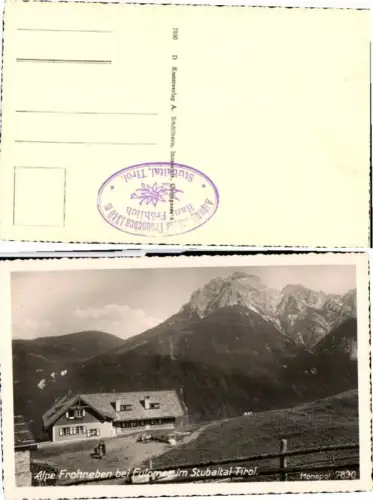 67807,Alpe Frohneben b. Fulpmes Stubai pub Monopol 7830