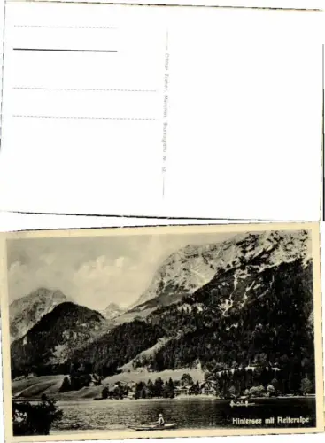 67818,Hintersee mit Reiteralpe pub Zieher