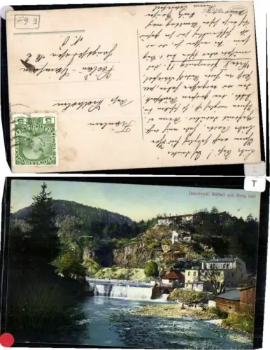 69308,Innsbruck Sillfall Berg Isel pub Warger 398a-1912