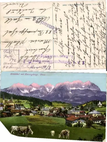 70673,Kitzbühel m. Kaisergebirge Kühe pub Purger Co 13428