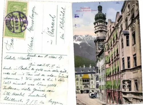 70712,Innsbruck Herzog Friedrich Strasse Goldenes Dachl