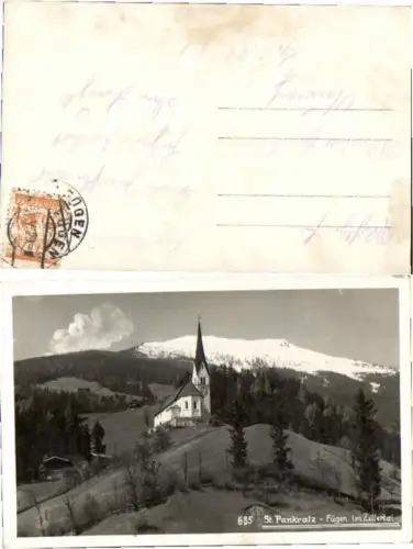 70722,St Pankratz b. Fügen Zillertal 1928
