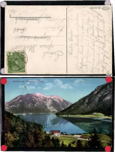 70753,Gasthaus Seespitz Achensee Pertisau pub Warger 251-1911
