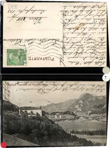 70853,Schloss Tratzberg b. Schwaz Stans 1910