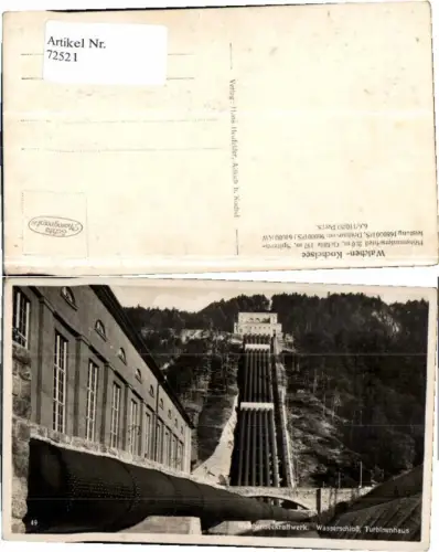72521,Walchensee Wasserschloss Turbinenhaus Kraftwerk
