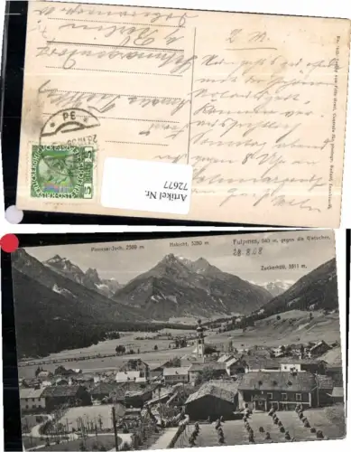 72677,Fulpmes im Stubaital Habicht Pinneser Joch 1905