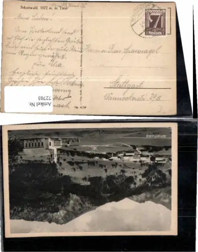 72703,Schattwald in Tirol 1925