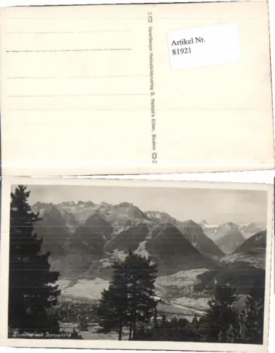 81921,Bludenz m. Scesaplana