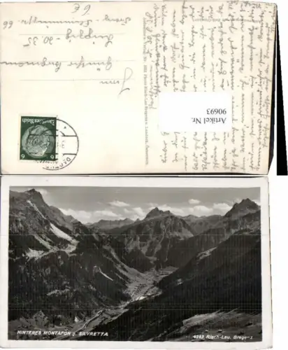 90693,Hinteres Montafon Schruns Parthenen Risch Lau 5253