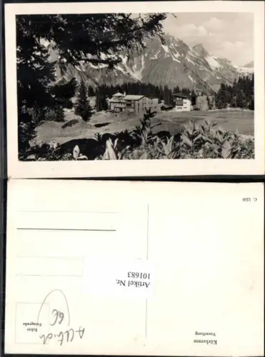 101683,Körbersee b. Schröcken Vorarlberg