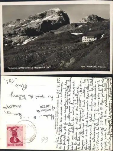 101720,Tilisuna Hütte Bludenz Brand Risch LAU 4275