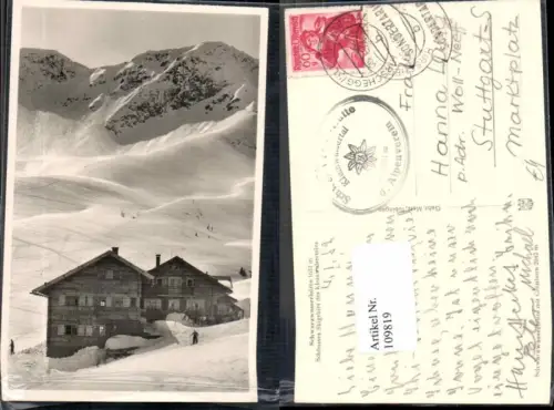 109819,Schwarzwasserhütte bei Hirschegg Kleinwalsertal