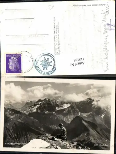 115186,Künzelspitze bei Schröcken am Arlberg Risch Lau 1778
