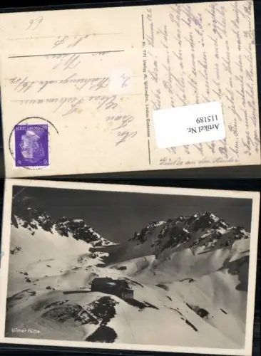 115189,Ulmer Hütte bei Schruns im Montafon