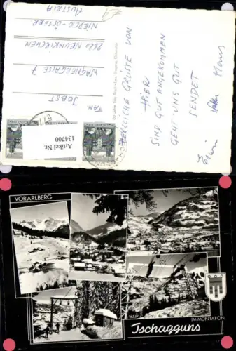 134700,Tschagguns i. Montafon MehrbildAk 1967