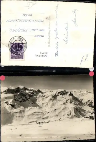 134755,Zürs a. Arlberg geg. Hasenfluh u. Madloch Winteransicht