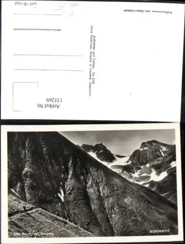 135269,Boschweg Bergansicht m. Wanderer pub Risch Lau 2268