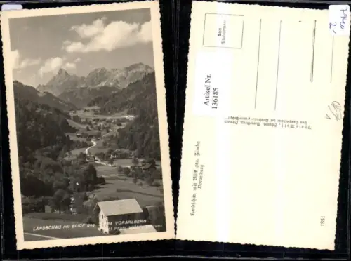 136185,Landschau m. Blick geg. Zimba Ansicht pub Foto Wolf