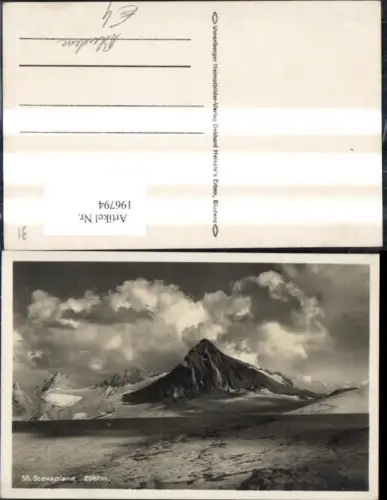196794,Scesaplana Gipfelansicht Brand Bludenz